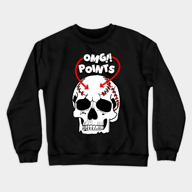 OMG!!  Points!! Crewneck Sweatshirt by SherringenergyTeez